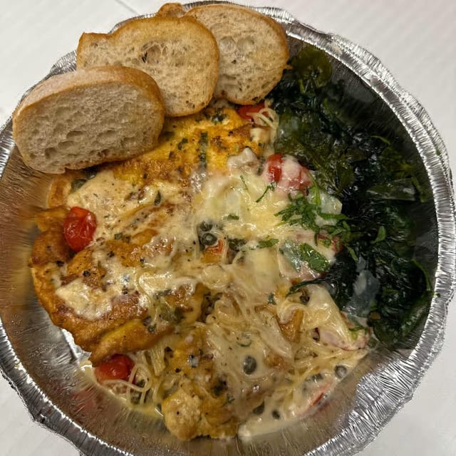 Chicken Piccata Pasta.