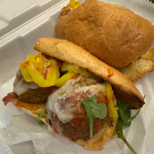 Meatball Sandwich.